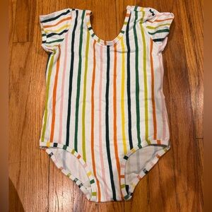 Colorful Striped Kids Bodysuit